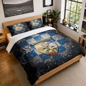 Housse De Couette Grenoble Foot 38 01 Parure de lit Ensemble De Literie - GF38 Ligue 2