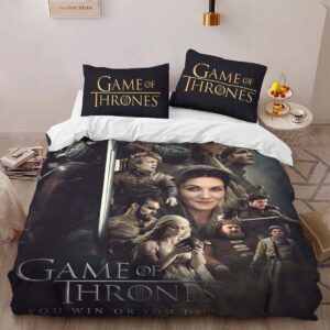 Alternative view of Housse De Couette Game of Thrones Tous les personnages 04 Parure de lit Ensemble De Literie