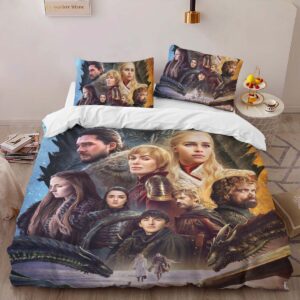 Alternative view of Housse De Couette Game of Thrones L’hiver arrive Personnage 05 Parure de lit Ensemble De Literie