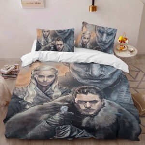 Alternative view of Housse De Couette Game of Thrones L’hiver arrive Personnage 07 Parure de lit Ensemble De Literie
