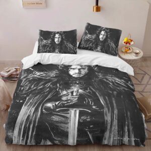 Alternative view of Housse De Couette Game of Thrones Jon Snow 03 Parure de lit Ensemble De Literie