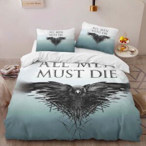 Alternative view of Housse De Couette Game of Thrones Tous les hommes doivent mourir 7 Parure de lit Ensemble De Literie