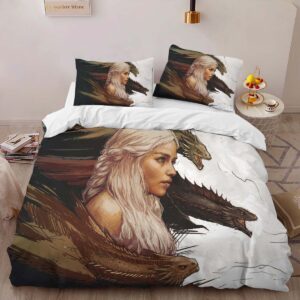 Alternative view of Housse De Couette Game of Thrones Mère des Dragons 26 Parure de lit Ensemble De Literie
