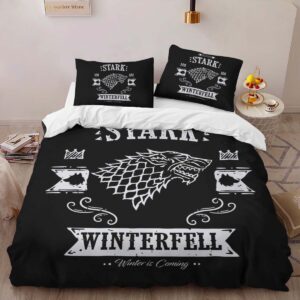 Alternative view of Housse De Couette Game of Thrones Maison Stark Parure de lit Ensemble De Literie