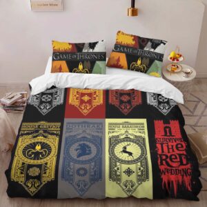 Alternative view of Housse De Couette Game of Thrones Maisons 3 Parure de lit Ensemble De Literie