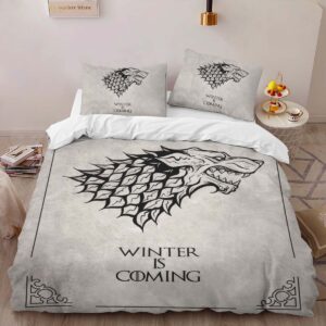 Alternative view of Housse De Couette Game of Thrones Maison Stark L’hiver arrive Parure de lit Ensemble De Literie