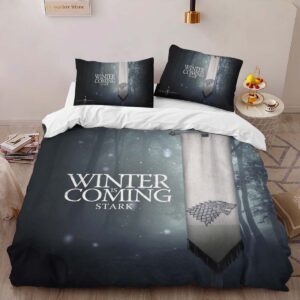 Alternative view of Housse De Couette Game of Thrones L’hiver arrive 15 Parure de lit Ensemble De Literie