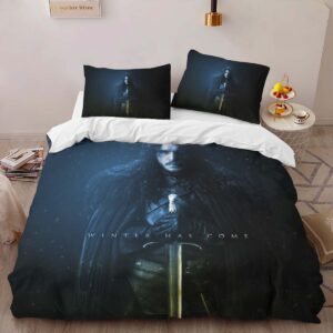 Alternative view of Housse De Couette Game of Thrones L’hiver arrive Jon Snow 8 Parure de lit Ensemble De Literie