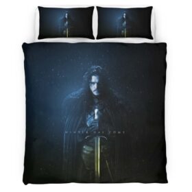 Housse De Couette Game of Thrones L’hiver arrive Jon Snow 8 Parure de lit Ensemble De Literie