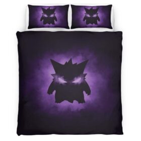 Housse De Couette Ectoplasma Pokémon 3 Parure de lit Ensemble De Literie