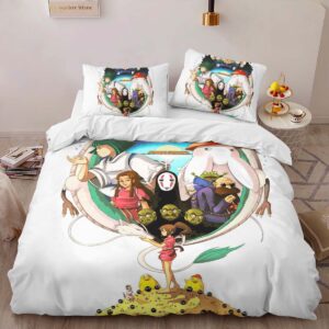 Alternative view of Housse De Couette Le Voyage de Chihiro Studio Ghibli 1001 Parure de lit Ensemble De Literie