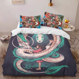 Alternative view of Housse De Couette Le Voyage de Chihiro Studio Ghibli 1003 Parure de lit Ensemble De Literie