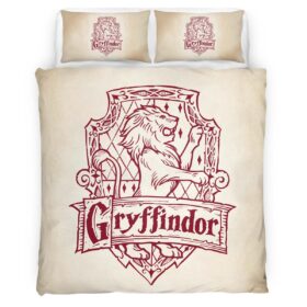 Housse De Couette Maison Gryffondor Harry Potter 09 Parure de lit Ensemble De Literie