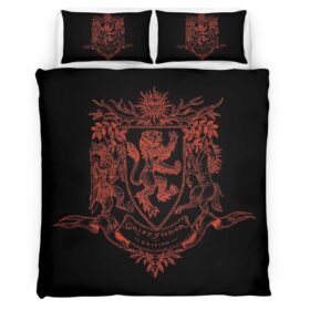 Housse De Couette Maison Gryffondor Harry Potter 13 Parure de lit Ensemble De Literie