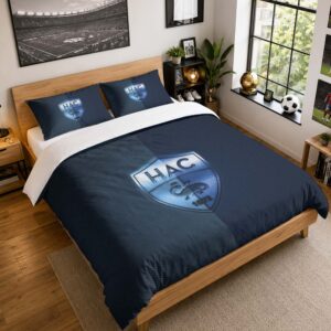 Housse De Couette Le Havre AC 01 Parure de lit Ensemble De Literie - HAC Ligue 1
