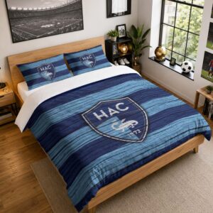 Housse De Couette Le Havre AC 03 Parure de lit Ensemble De Literie - HAC Ligue 1