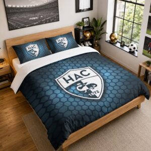Housse De Couette Le Havre AC 08 Parure de lit Ensemble De Literie - HAC Ligue 1