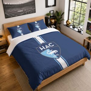 Housse De Couette Le Havre AC 11 Parure de lit Ensemble De Literie - HAC Ligue 1