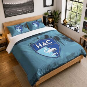 Housse De Couette Le Havre AC 13 Parure de lit Ensemble De Literie - HAC Ligue 1