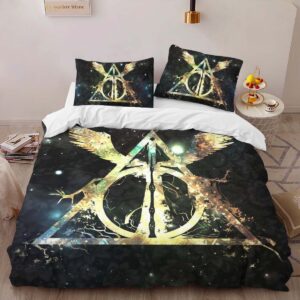 Alternative view of Housse De Couette Harry Potter Always Vif d’Or Parure de lit Ensemble De Literie