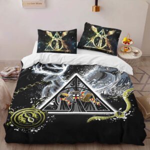 Alternative view of Housse De Couette Harry Potter Always Symboles et Chouette Parure de lit Ensemble De Literie