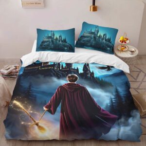 Alternative view of Housse De Couette Harry Potter et l’École de Poudlard Parure de lit Ensemble De Literie