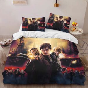 Alternative view of Housse De Couette Harry Potter et les Reliques de la Mort Parure de lit Ensemble De Literie