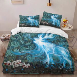 Alternative view of Housse De Couette Harry Potter Expecto Patronum Parure de lit Ensemble De Literie