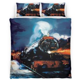 Housse De Couette Harry Potter Poudlard Express 02 Parure de lit Ensemble De Literie