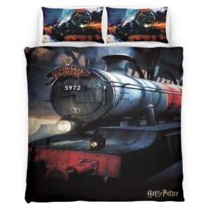 Housse De Couette Harry Potter Poudlard Express 03 Parure de lit Ensemble De Literie