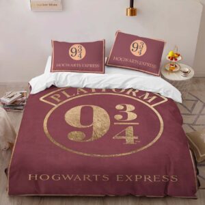 Alternative view of Housse De Couette Harry Potter Poudlard Express Parure de lit Ensemble De Literie