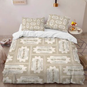Alternative view of Housse De Couette Billet Quai 9¾ Poudlard Express Harry Potter Parure de lit Ensemble De Literie