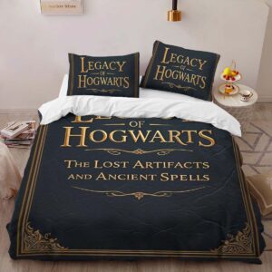 Alternative view of Housse De Couette Harry Potter Hogwarts Legacy – Artefacts Perdus et Sorts Anciens Parure de lit Ensemble De Literie