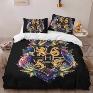 Alternative view of Housse De Couette Harry Potter École de Poudlard 6 Parure de lit Ensemble De Literie