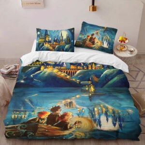Alternative view of Housse De Couette Harry Potter École de Poudlard 9 Parure de lit Ensemble De Literie