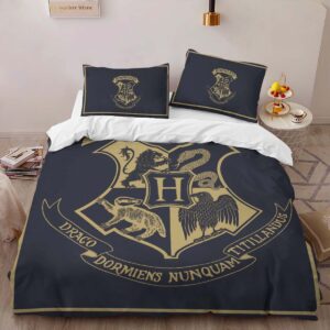 Alternative view of Housse De Couette Logo École de Poudlard Harry Potter 02 Parure de lit Ensemble De Literie