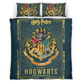 Housse De Couette Harry Potter Poudlard Style Spécial 02 Parure de lit Ensemble De Literie