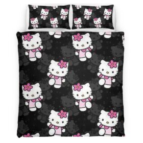 Housse De Couette Hello Kitty 06 Parure de lit Ensemble De Literie
