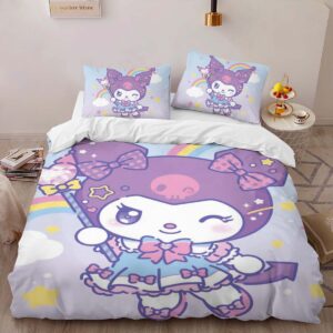 Alternative view of Housse De Couette Hello Kitty Kuromi 02 Parure de lit Ensemble De Literie