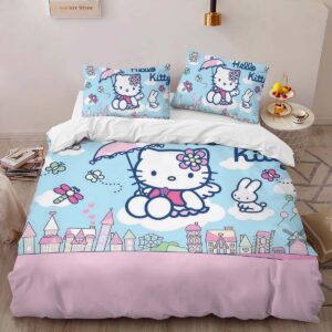 Alternative view of Housse De Couette Hello Kitty Kuromi 05 Parure de lit Ensemble De Literie
