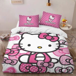 Alternative view of Housse De Couette Hello Kitty Rose 01 Parure de lit Ensemble De Literie
