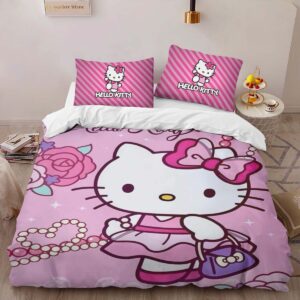 Alternative view of Housse De Couette Hello Kitty Rose 02 Parure de lit Ensemble De Literie