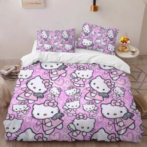 Alternative view of Housse De Couette Hello Kitty Rose 03 Parure de lit Ensemble De Literie
