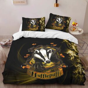 Alternative view of Housse De Couette Poufsouffle Harry Potter 4 Parure de lit Ensemble De Literie