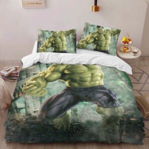 Alternative view of Housse De Couette Hulk Avengers Marvel 1002 Parure de lit Ensemble De Literie