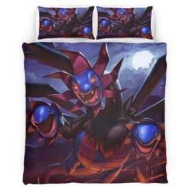 Housse De Couette Hydreigon Pokémon 5 Parure de lit Ensemble De Literie