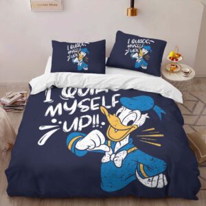 Alternative view of Housse De Couette Donald Duck « I Quack Myself Up » Parure de lit Ensemble De Literie