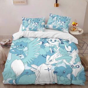 Alternative view of Housse De Couette Pokémon Type Glace Parure de lit Ensemble De Literie