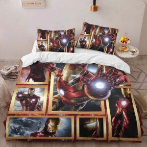 Alternative view of Housse De Couette Iron Man Avengers Marvel 1002 Parure de lit Ensemble De Literie