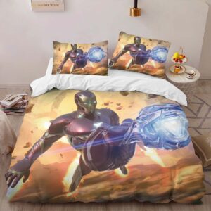Alternative view of Housse De Couette Iron Man Avengers Marvel 1007 Parure de lit Ensemble De Literie